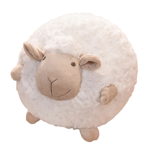 plush soft round sheep