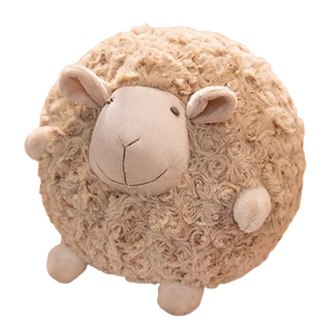 plush soft round sheep