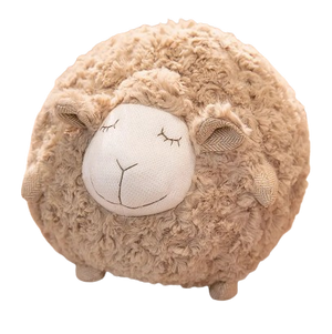 plush soft round sheep