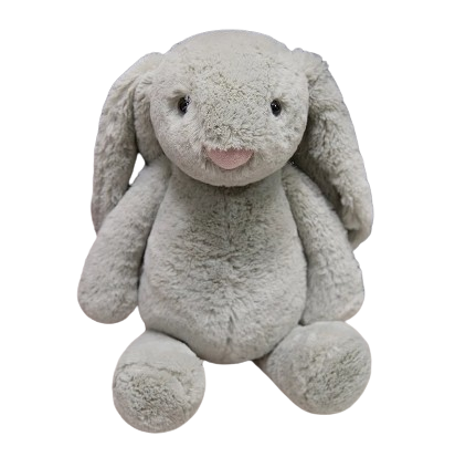 Plush soft rabbit with long ears