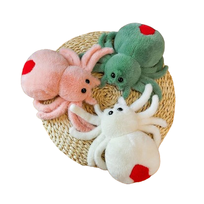 plush jumping spider